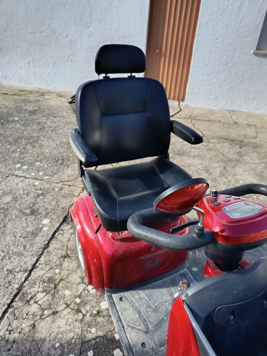 Scooter elétrica para idosos,motivo deixou de ser usada.