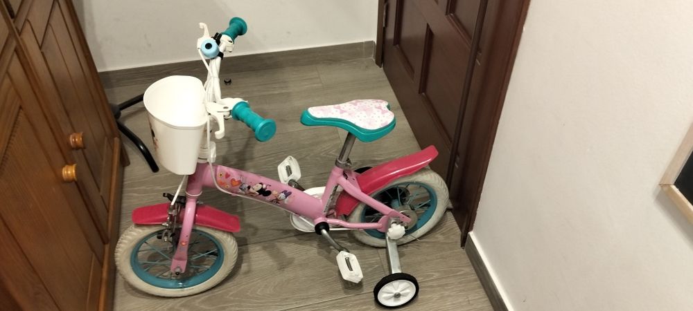 Bicicleta infantil menina (aro 12)