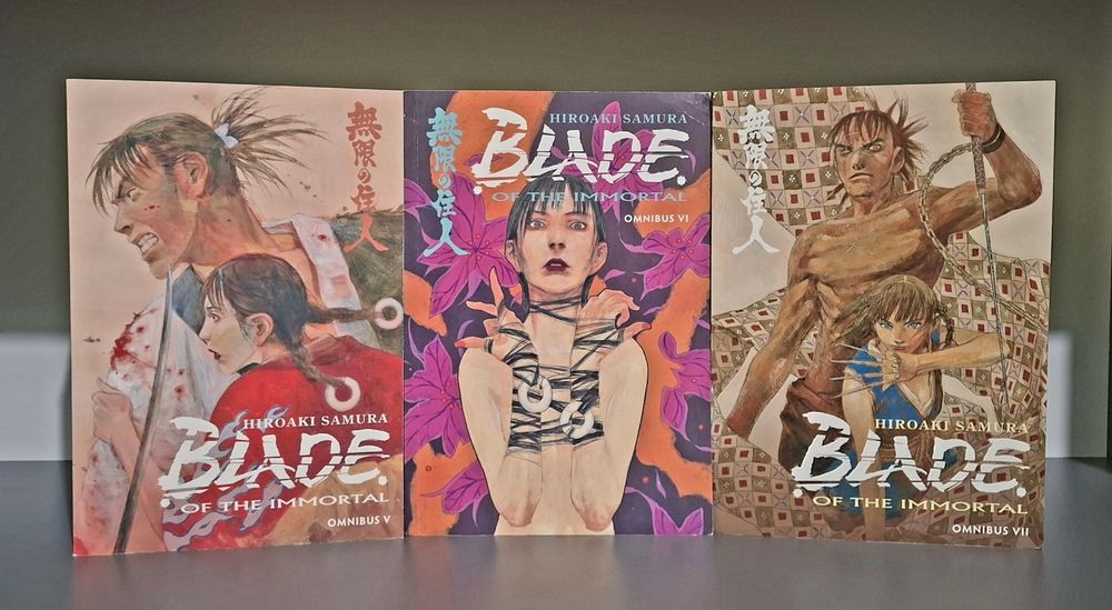 Манга Blade of the Immortal / Клинок Бессмертного: Omnibus 1-7 (Hiroaki Samura)