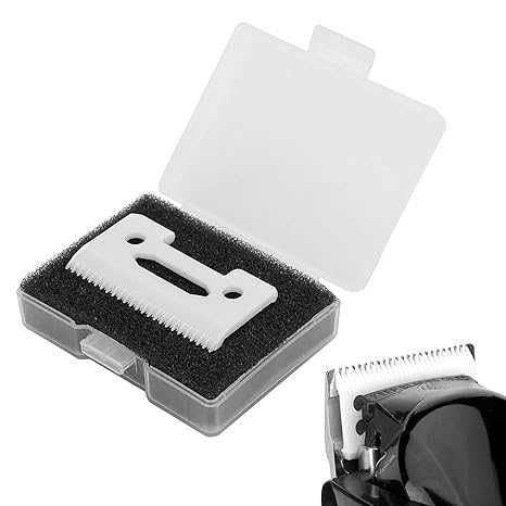 Lâmina de reposição cerâmica - acessório de máq cortar cabelo ZEROKIWI