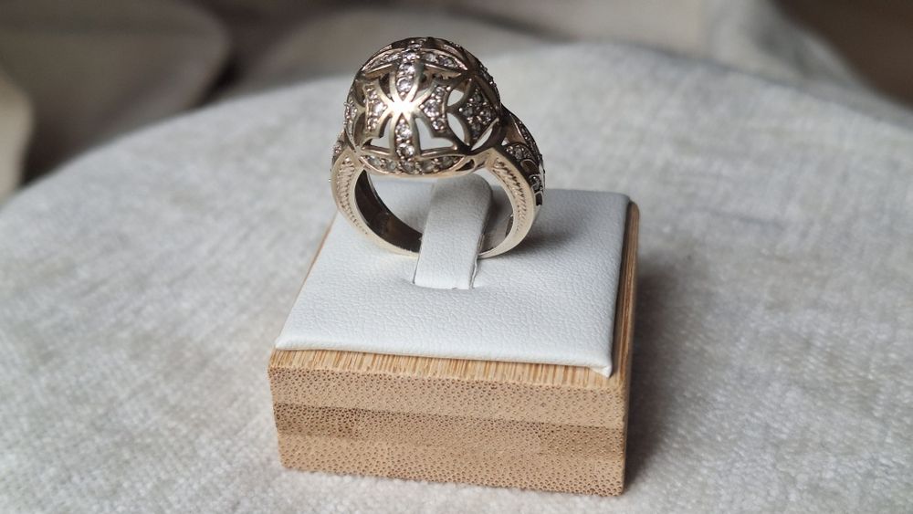 Большой шикарный перстень 18 р