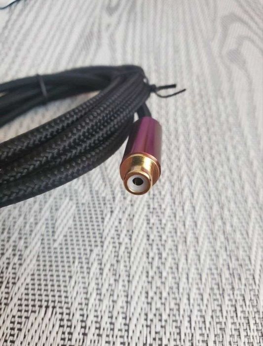 Кабель soundfam RCA LFE для сабвуфера папка мамка 2 м