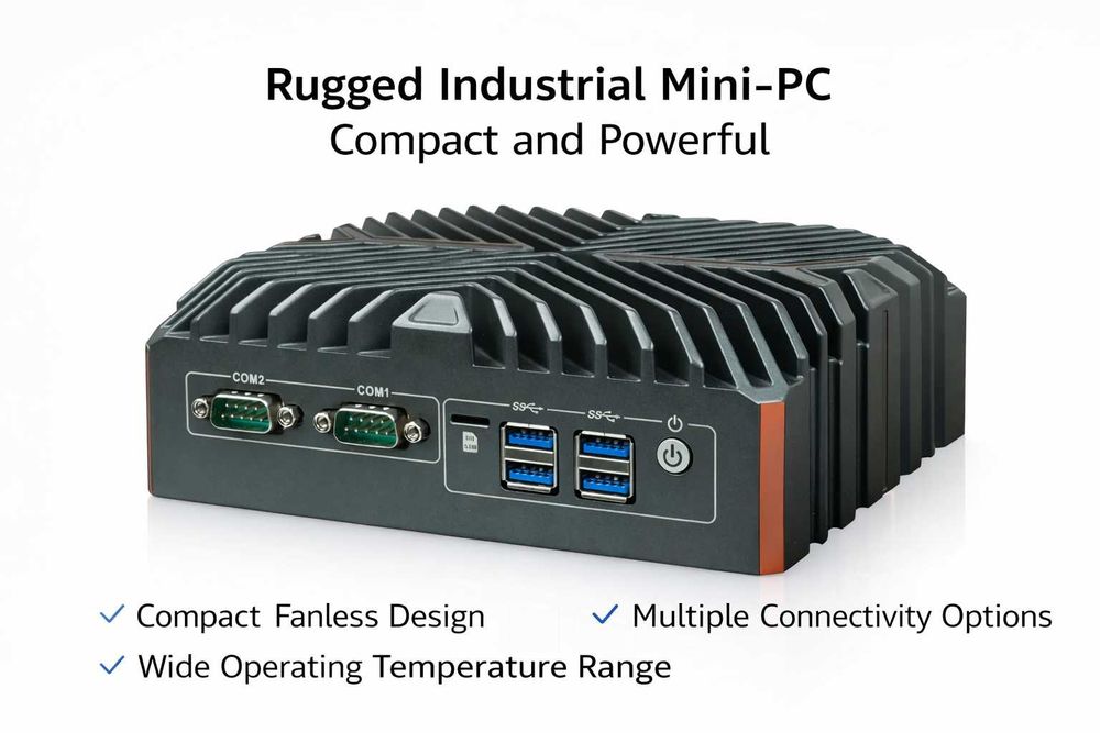 Thomas-Krenn LESS plus V4 (fanless)— НОВИЙ міні-сервер/промисловий ПК