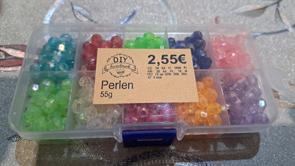 Koraliki Tedi 10 kolorow