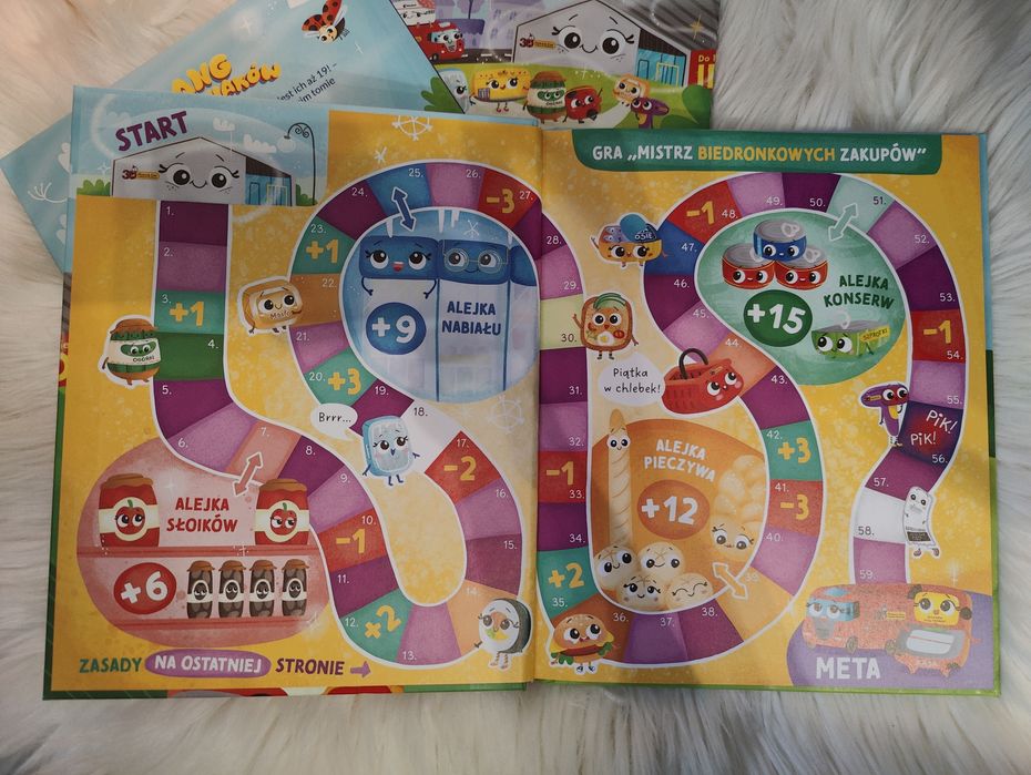 Książka i gra planszowa Gang Biedroniaków nowa okazja
