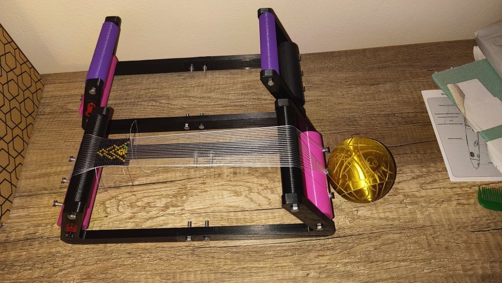 Krosno wydłużone o 10cm(28*10pole robocze) dla koralikow