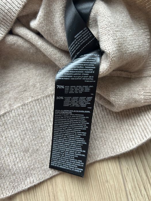 Sweter kaszmir, wełna Reserved rozmiar Xs