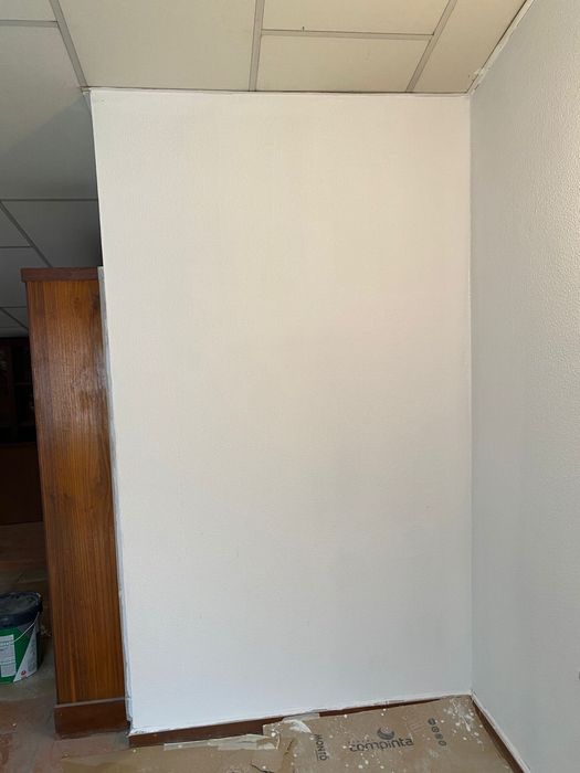 Pladur , divisorias tetos falsos, Emassamento e pintura
