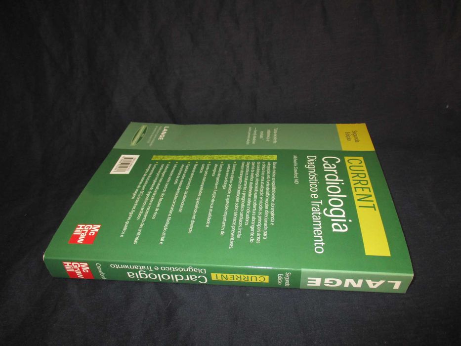 Livro Current Cardiologia Diagnóstico e Tratamento Michael Crawford