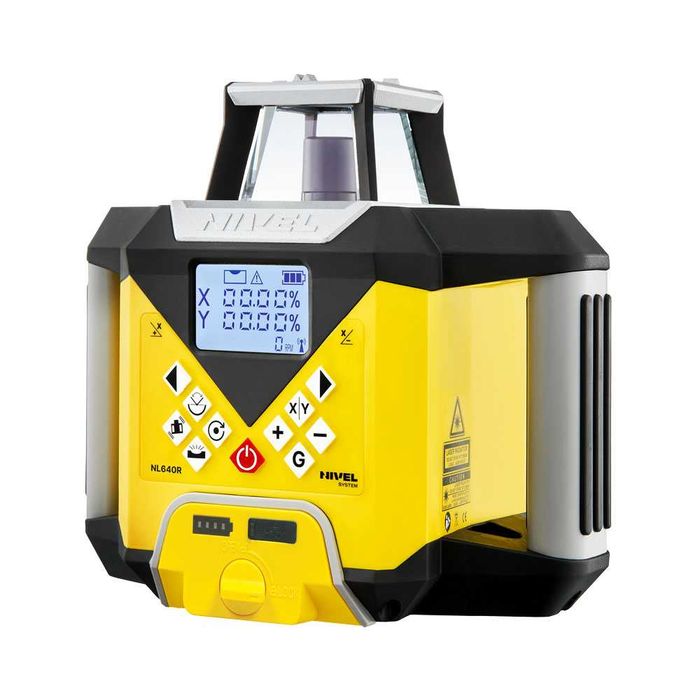 Nivel System Niwelator laserowy NL640R DIGITAL czerwony zestaw