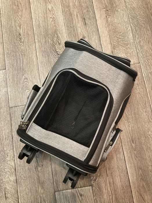 Новая переноска на колёсах для собак