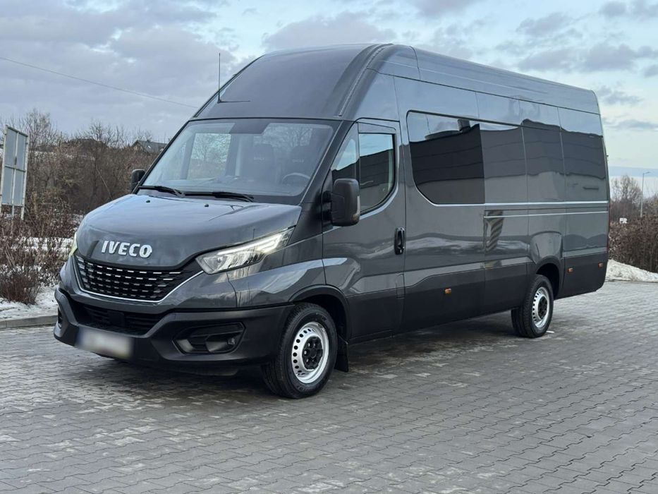 Iveco Daily  L4H3 3.0 180KM #Hi-matic #LED #BRYGADÓWKA #7 osób #FV23% #SALON PL