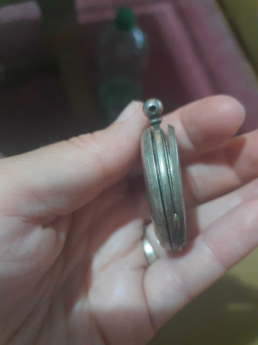 Relógio de bolso muito antigo em prata para peças