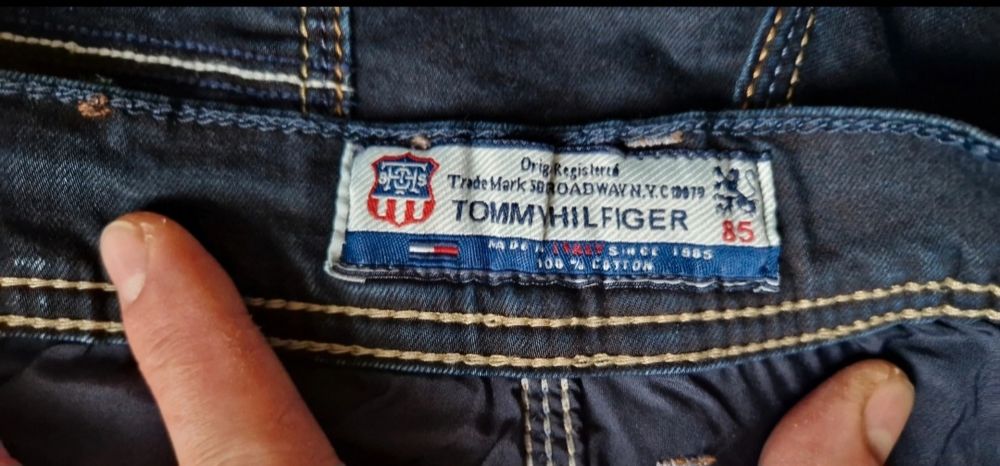 Spodnie jeansy tommy hilfiger