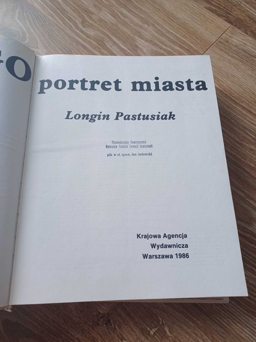 „Chicago. Portret miasta” – Longin Pastusiak