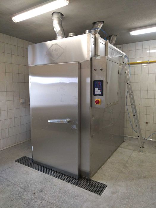 KOMORA Wędzarnicza dwuwózkowa Parzelnik Atmos