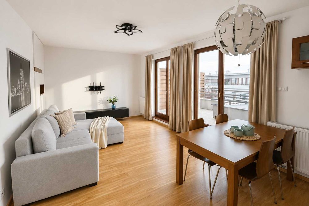 3 pokojowy apartament 71m z tarasem, komórka, Bażantów, bez prowizji – pohled 4