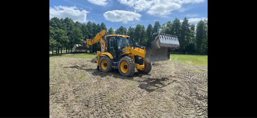 Usługi koparko - ładowarką wykopy, prace ziemne