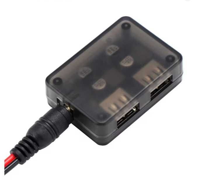 Модуль швидкої зарядки 2хUSB 2х18W, QC3.0, BC1.2, PE2.0, / DC 6-32 V