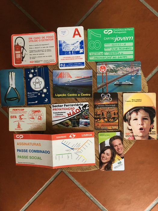 Calendários avulsos da CP