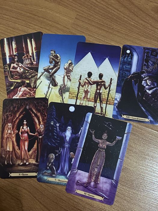 Лот 7 колод карт таро + В ПОДАРУНОК ОРАКУЛ