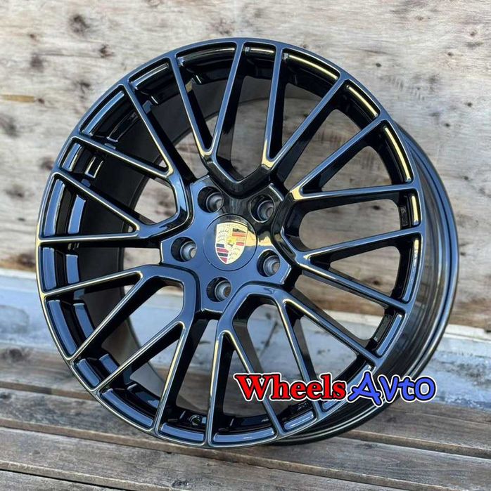 диски R20 5x130 Porsche Cayenne Audi Q7 черные разноширокие