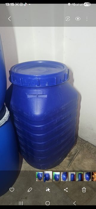 Bidons plásticos 30/60/ 100 / 130 / 170 / 220 Litros