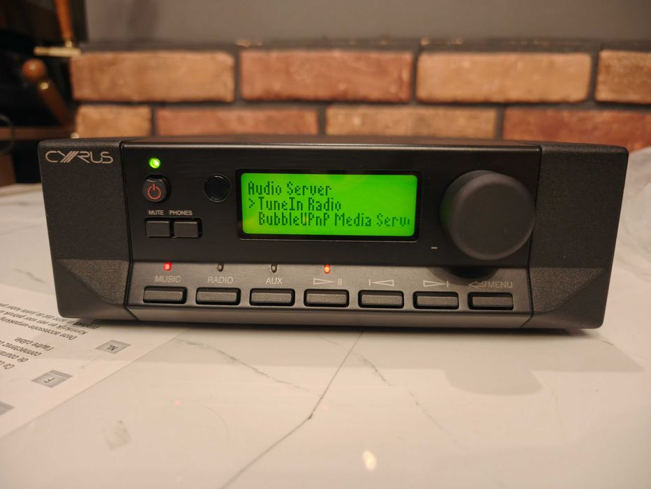 CYRUS STREAM X ! Streamer Dac Jak nowy ! Karton dokumenty