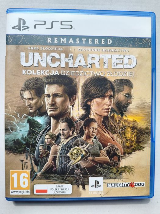 Uncharted Kolekcja Dziewictwo Złodziei PS5 PlayStation 5