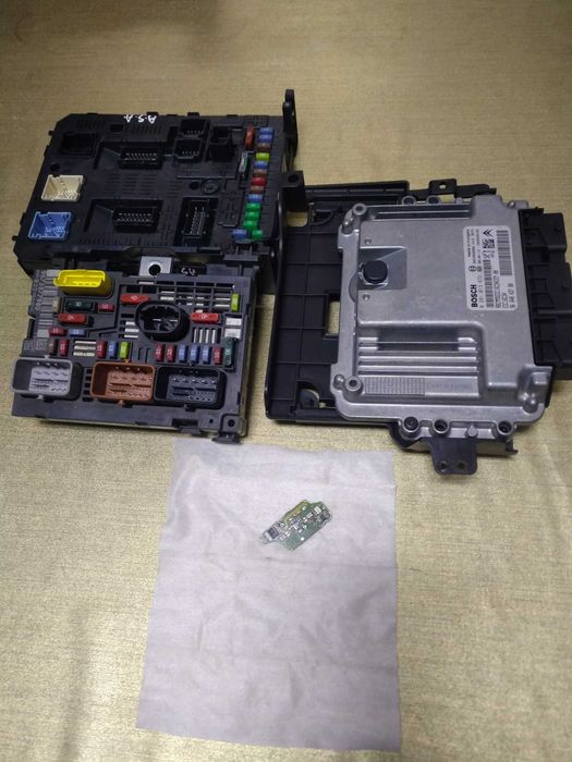 Peugeot 407 1.6 HDI 2009 kit centralina bsi caixa fusíveis