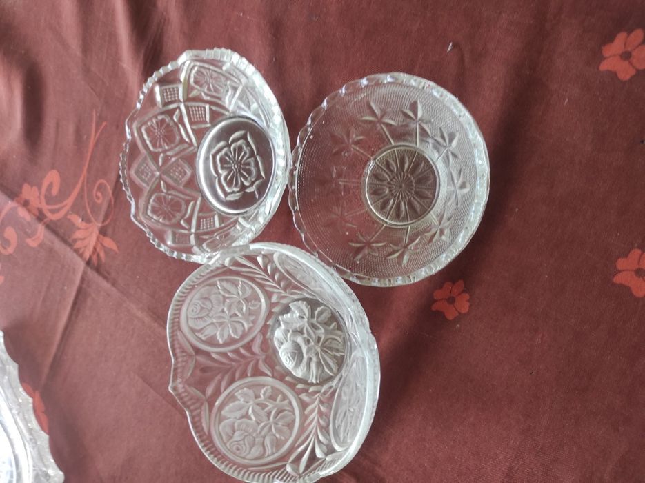 Taças antigas vidro