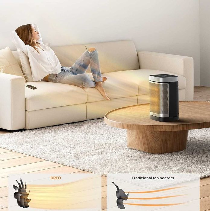 Grzejnik Elektryczny Ceramiczny Dreo Smart Space Heater 1500 Oscylacja