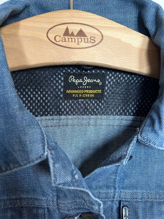 Pepe Jeans _ Jeansowa kurtka krótsza katana S
