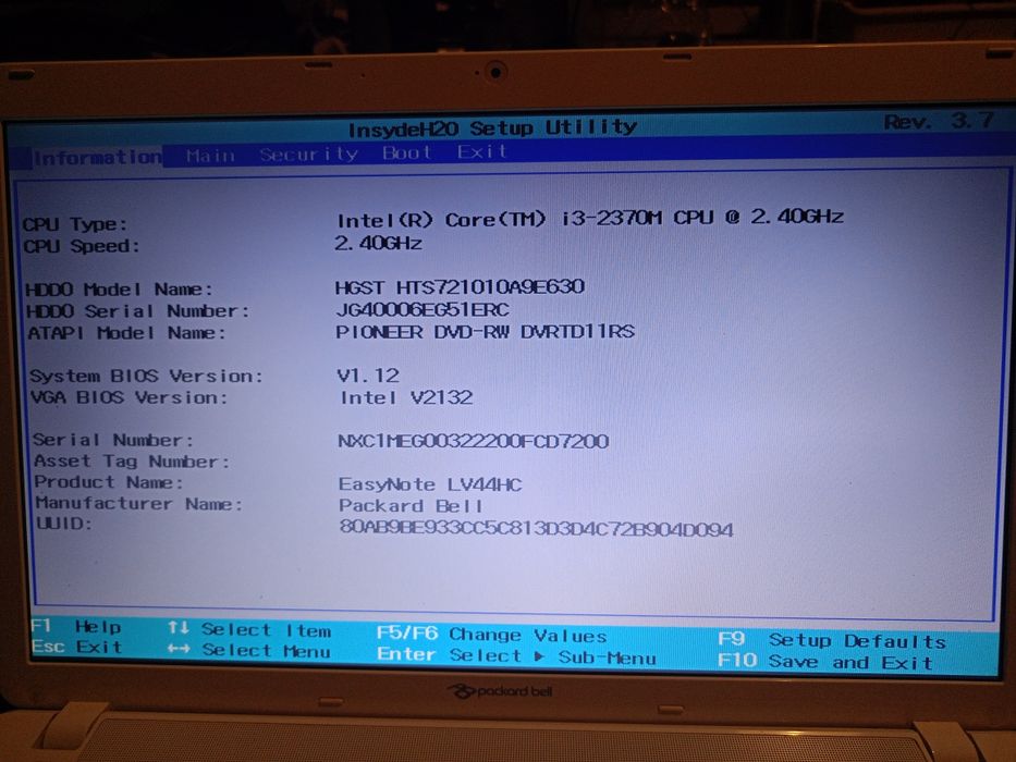 ноутбук packard bell easynote lv 44-hc review