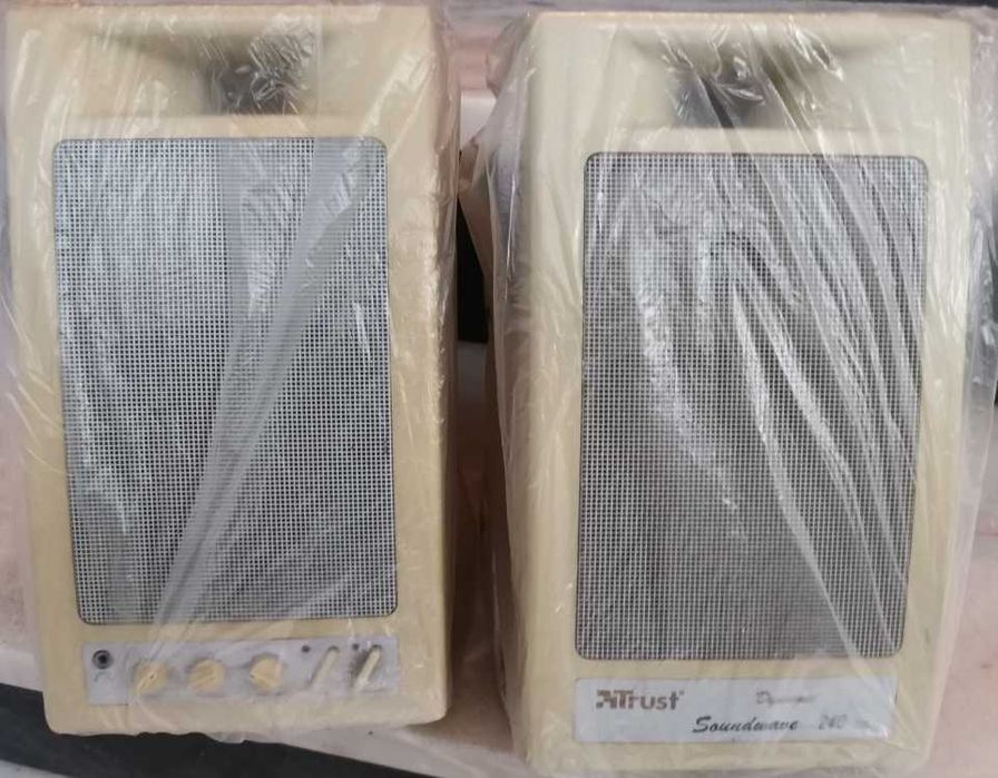 Colunas de som Para PC, vintage: Eastern, Cambridge, Trust e Creative