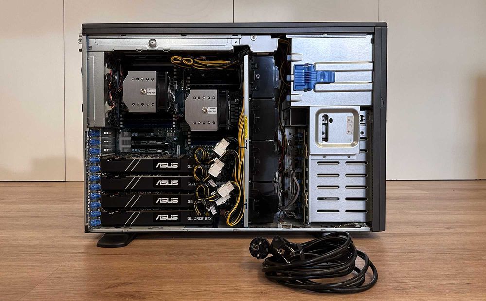 GPU SuperWorkstation / 2xCPU64283843102465124