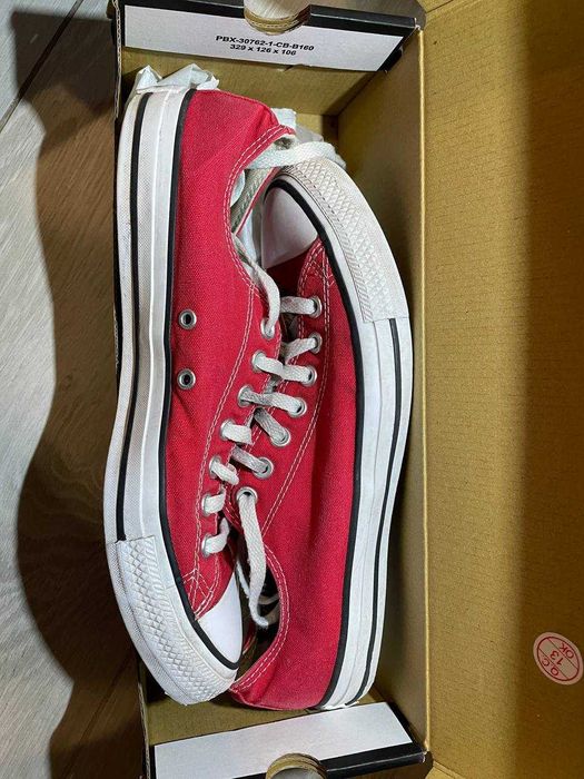 Кеди Converse Chuck Taylor All Star red 42 червоні
