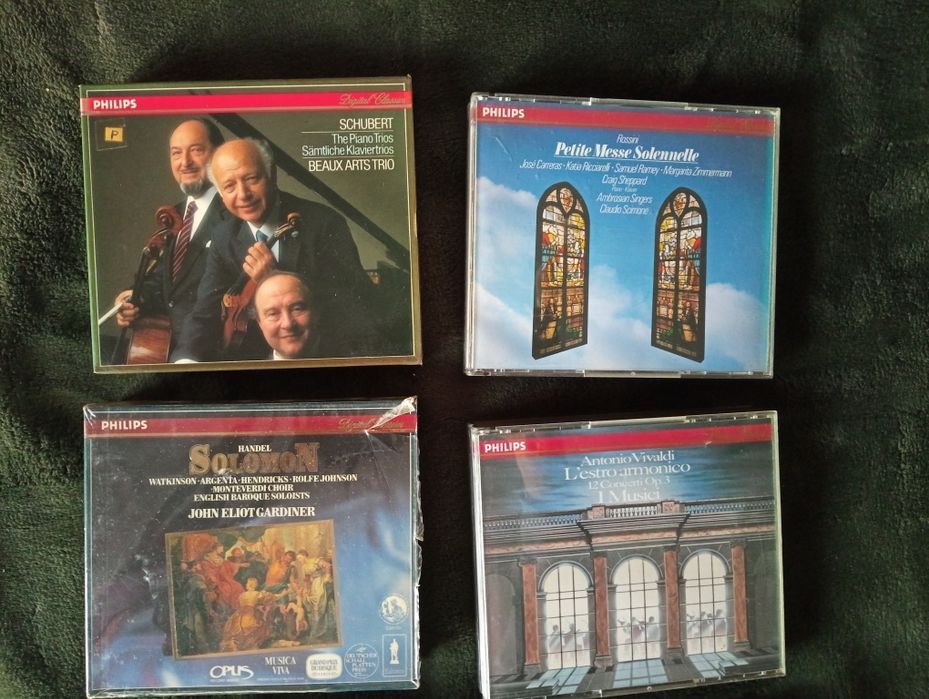 8 Coletâneas 2xCD  Musica Clássica - Selo Philips