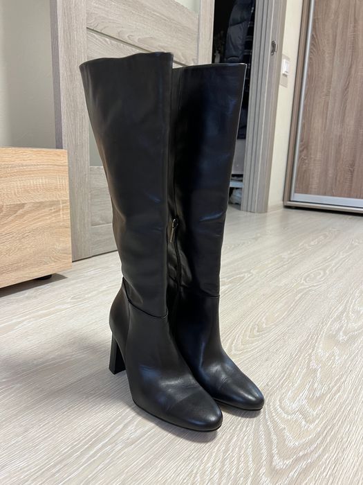 Чоботи шкіряні Mango 36р