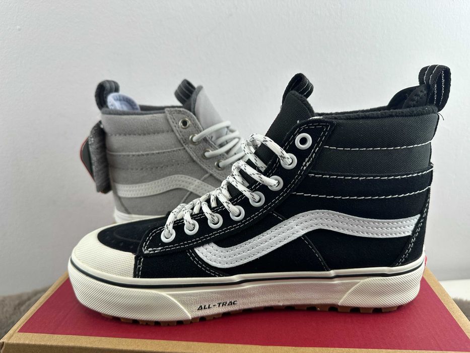 buty damskie skórzane vans sk8-hi waterproof 37