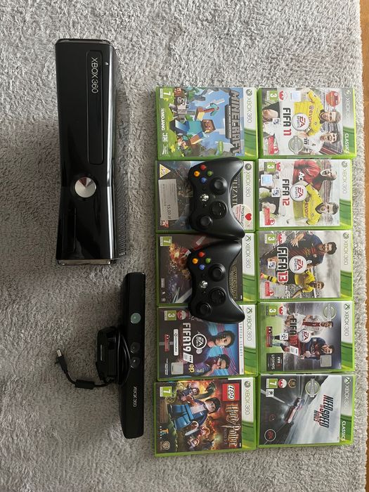 Konsola Xbox 360 zestaw gier