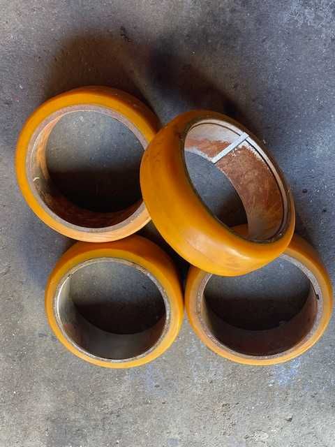 4 Rodas / Bandagem em borracha para stacker