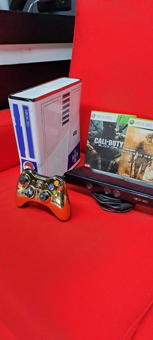 Xbox 360 slim Star Wars SPECIAL Edition + NXE Dash !!!