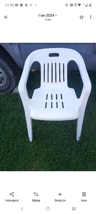 Sprzedam krzesło plastikowe