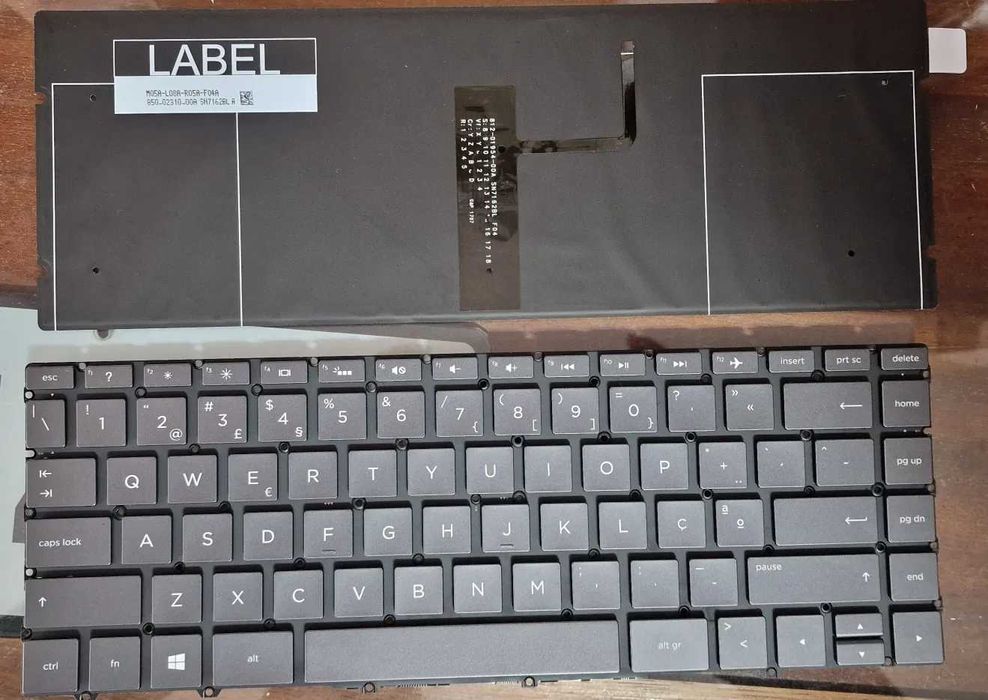 HP Keyboard 13-AF Frameless, White or Black64409507475587120