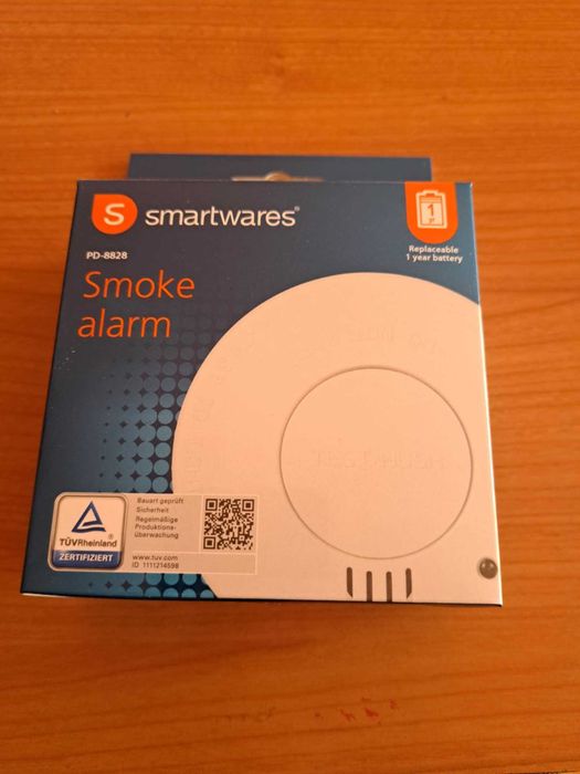 Czujka dymu detektor dymu nowy do domu do mieszkania