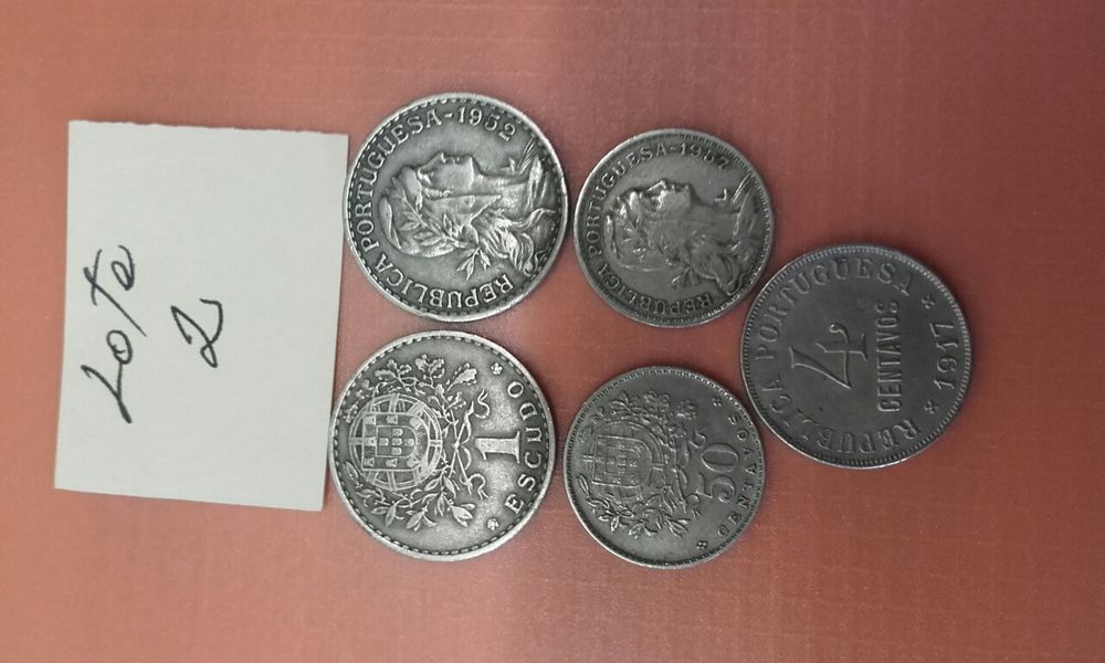 Moedas coleção