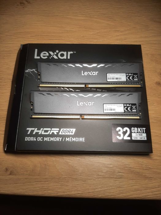 Ram lexar thor ddr4 3200mhz cl16 32gb
