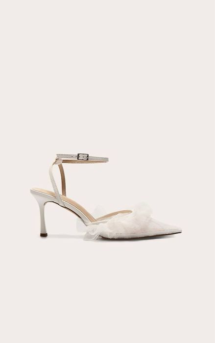 Весільні туфлі білі