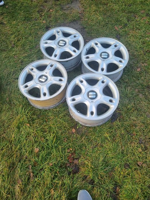 Oryginalne Felgi Seat 16" Toledo II / Leon / VW 5x100 – Zestaw 4szt.